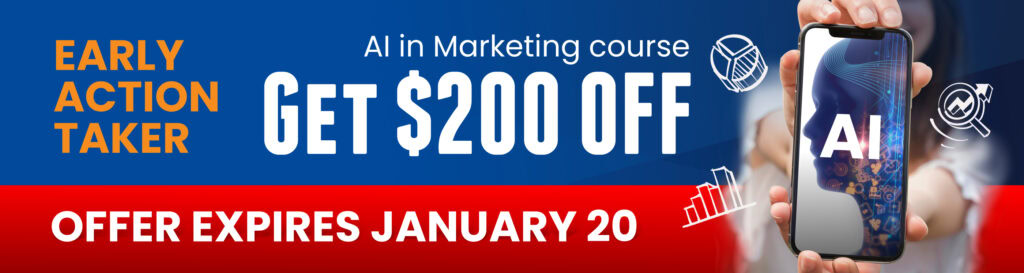 ai in marketing course discount