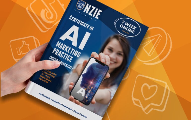 AI in Marketing course brochure